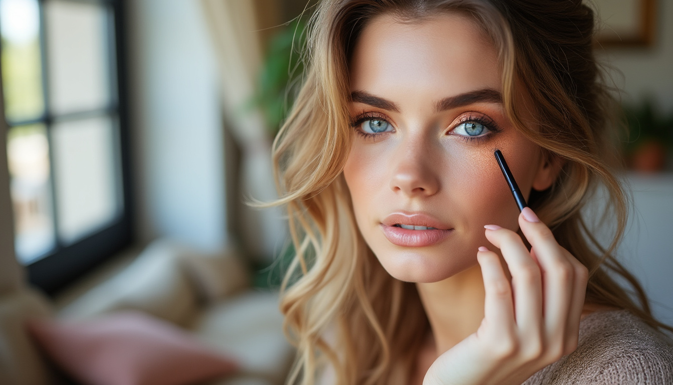 découvrez nos conseils maquillage pour sublimer les yeux bleus avec les meilleures palettes de fards et liners. astuces, tendances et produits incontournables pour un regard intense et lumineux.