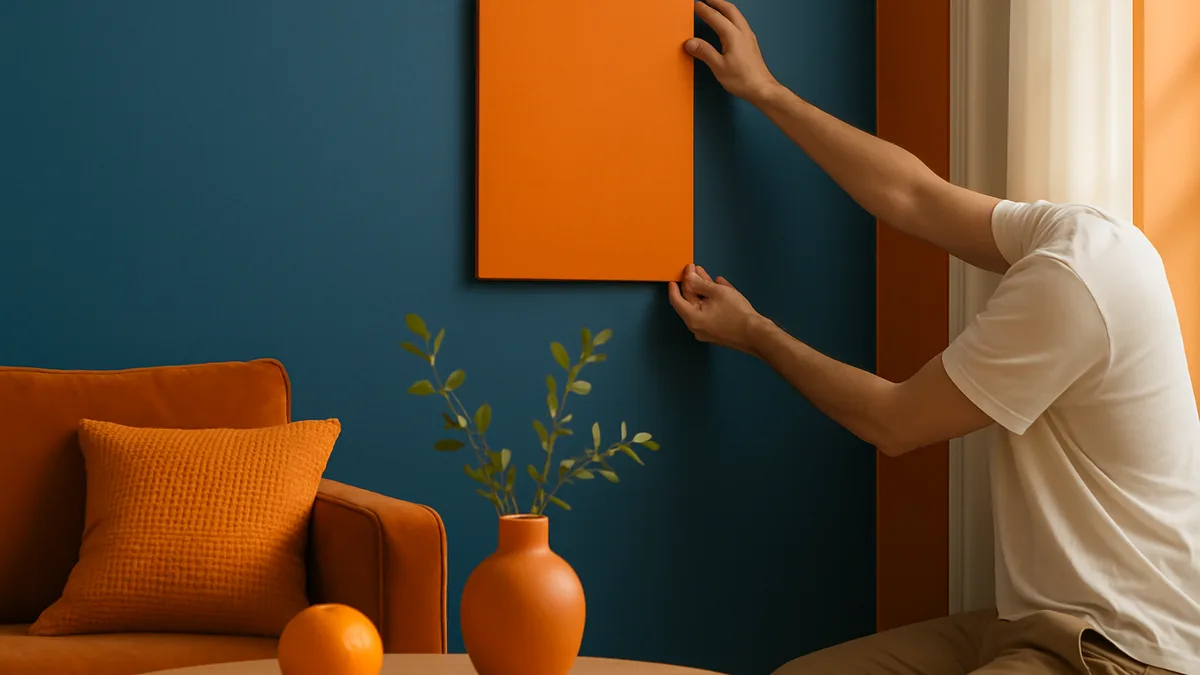 couleur complementaire du bleu — Couleur complémentaire du bleu : c’est l’orange : et voici comment s’en servir