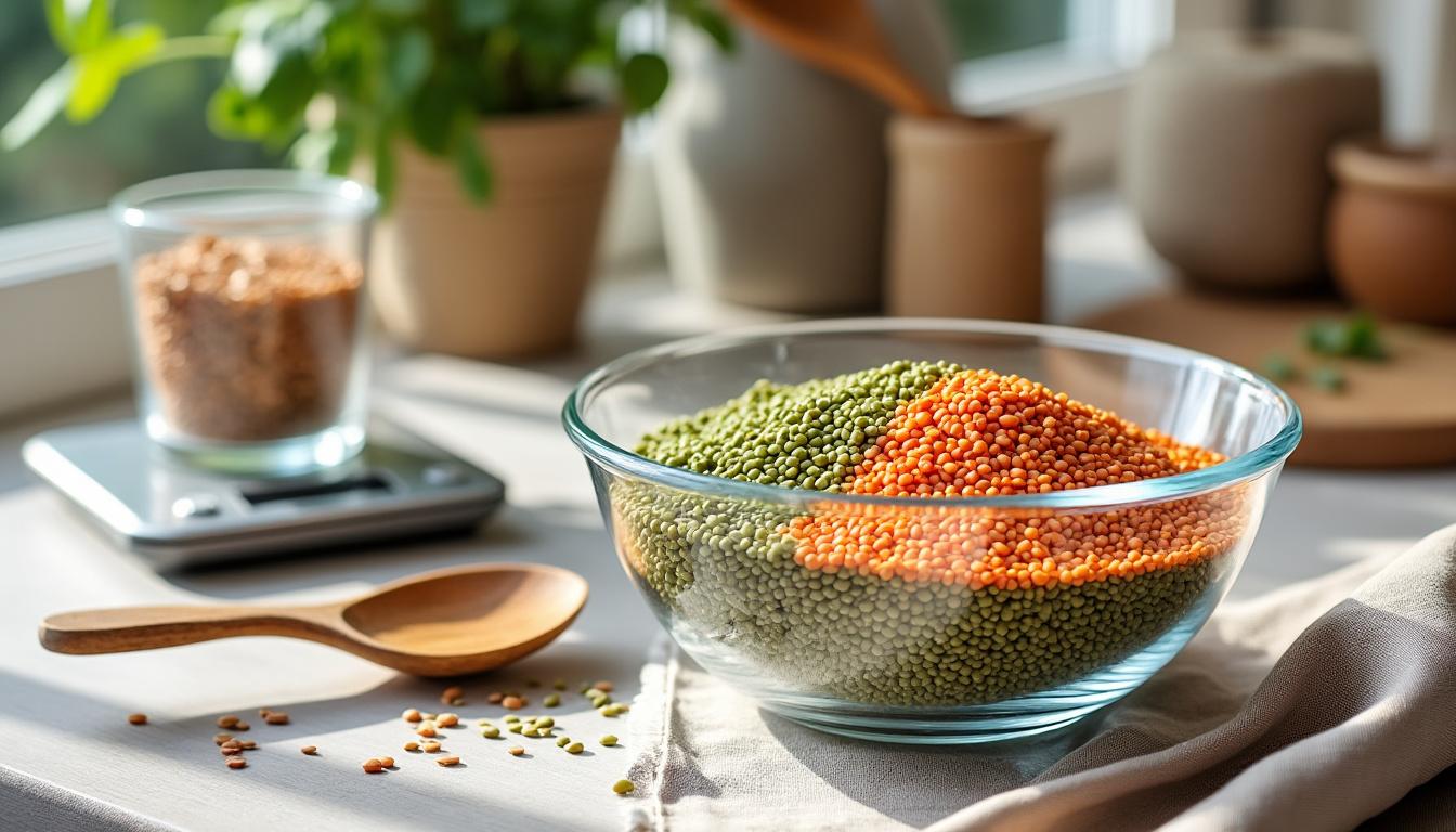 découvrez quelle quantité de lentilles prévoir par personne pour des repas équilibrés et savoureux. astuces et conseils pour bien doser vos portions selon chaque occasion.